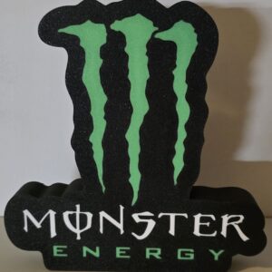 Monster energy reclame verlichting