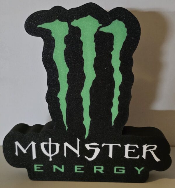 Monster energy reclame verlichting