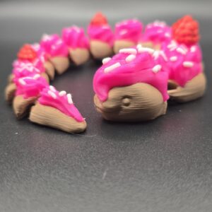 Cupcake slang roze