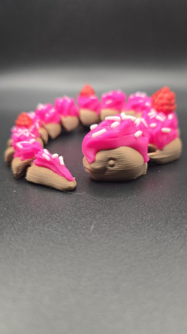 Cupcake slang roze