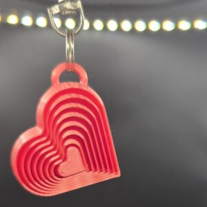 Hartje fidget sleutelhanger