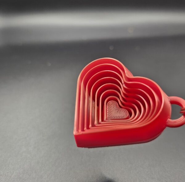 Hartje fidget sleutelhanger - Afbeelding 3