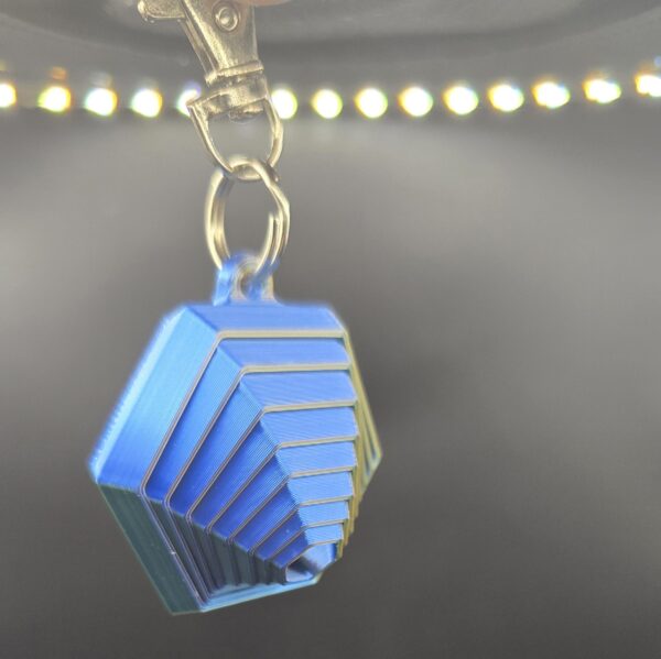 Hexagon fidget sleutelhanger - Afbeelding 2