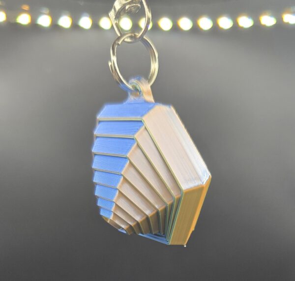 Hexagon fidget sleutelhanger - Afbeelding 3