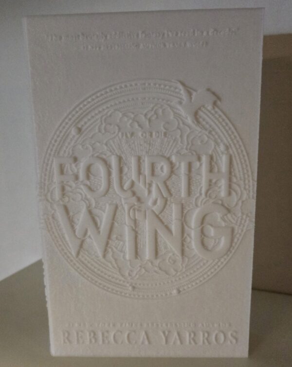 Lithophane boek fourth wing - Afbeelding 5