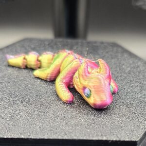 Pocket friend draakje multicolor