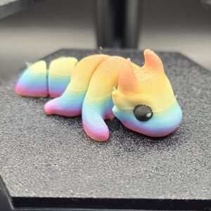 Pocket friend regenboog draak
