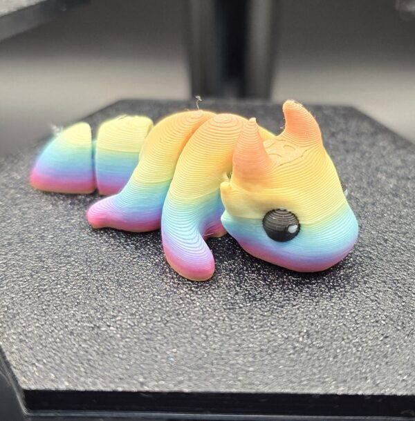Pocket friend regenboog draak