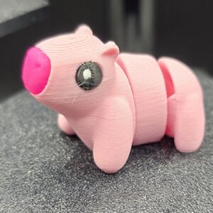 Pocket friend capibara roze