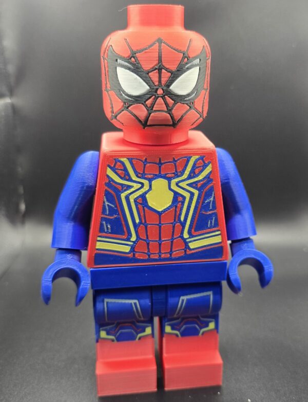 Brick fig Spiderman