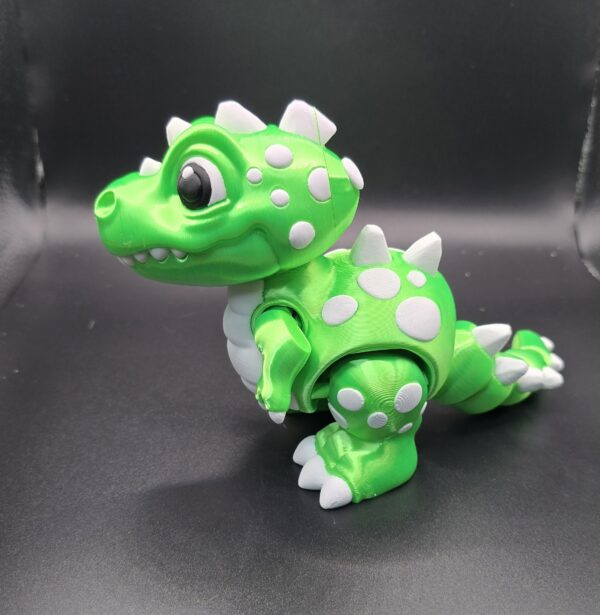 Dino groen - Afbeelding 2