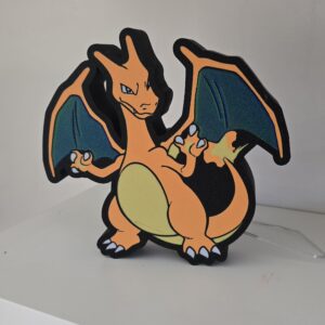 Charizard verlichtings bak