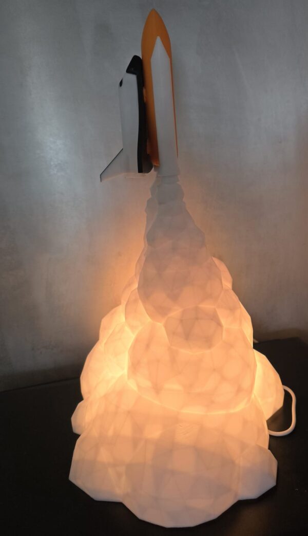 Space shuttle lamp - Afbeelding 4