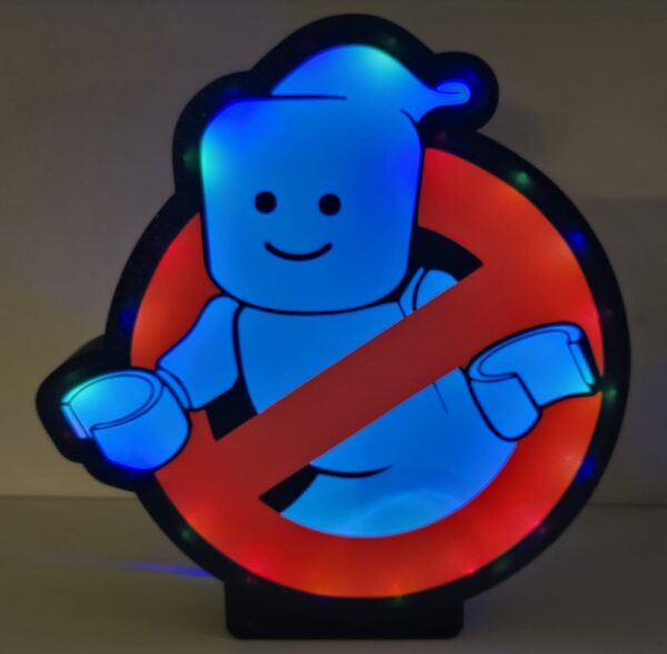 Lego Ghost Busters logo verlichting - Afbeelding 3