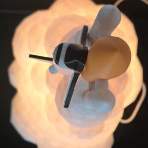 Space shuttle lamp