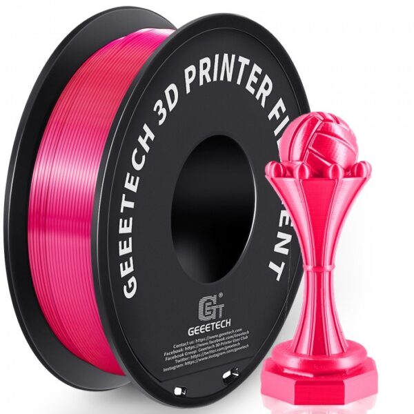 Geeetech PLA Silk Magenta 1KG - Afbeelding 2