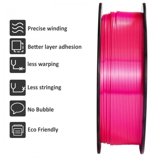 Geeetech PLA Silk Magenta 1KG - Afbeelding 4