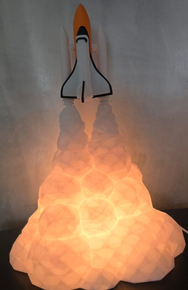 Space shuttle lamp - Afbeelding 3