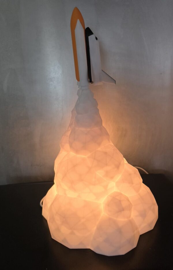 Space shuttle lamp - Afbeelding 2