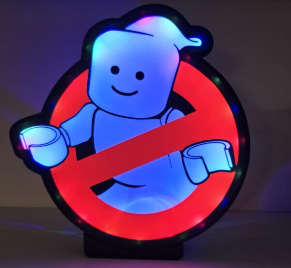 Lego Ghost Busters logo verlichting - Afbeelding 4