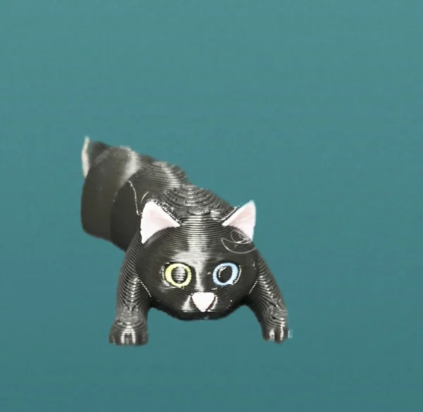 Pocket friend zwarte kat (danse macabre) - Afbeelding 2