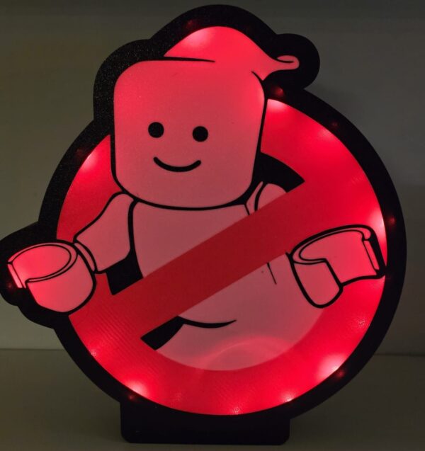 Lego Ghost Busters logo verlichting - Afbeelding 6