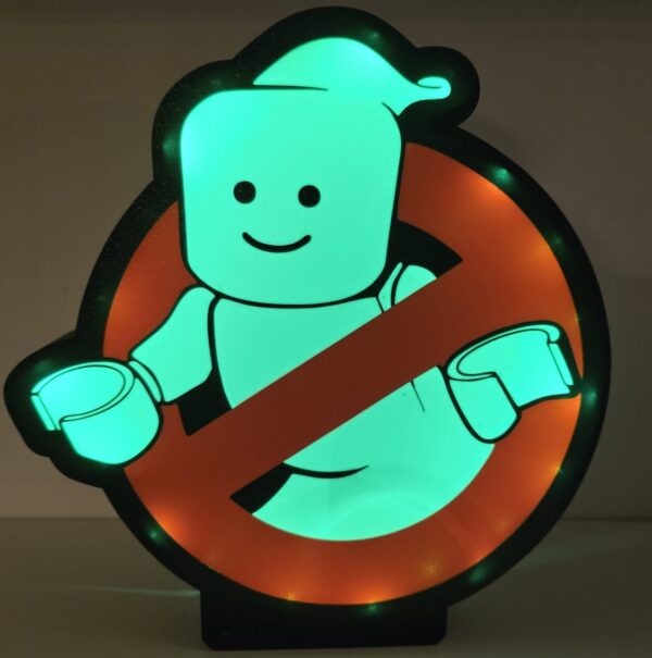 Lego Ghost Busters logo verlichting - Afbeelding 7