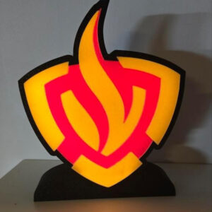 Verlichting brandweer logo