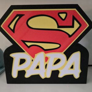 Super papa verlichtings bak