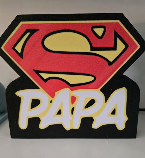Super papa verlichtings bak