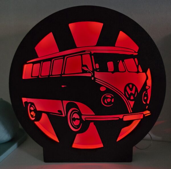 VW bus lamp - Afbeelding 3
