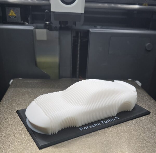Porsche Turbo S kunst object zwarte base - Afbeelding 2
