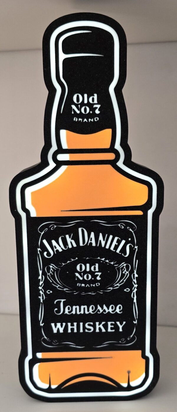Jack Daniels fles verlichtings bak
