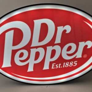Dr Pepper verlichtings box