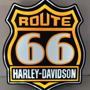 Route 66 Harley Davidson verlichtings bak