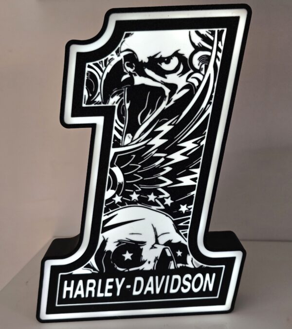 Harley-Davidson nr 1 verlichtings box
