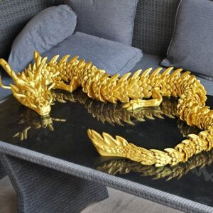 XXXXXL gouden draak