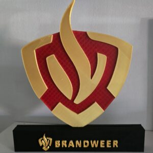 Brandweer bordje